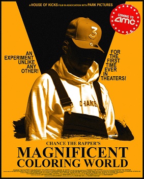 Poster for Chance the Rapper's Magnificent Coloring World